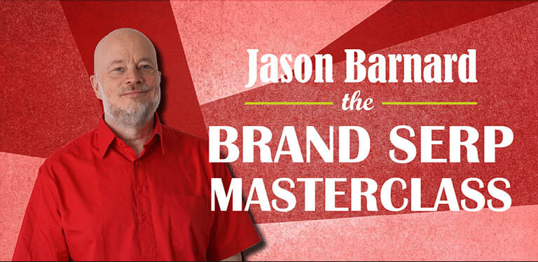 Jason Barnard – Brand Serp Course