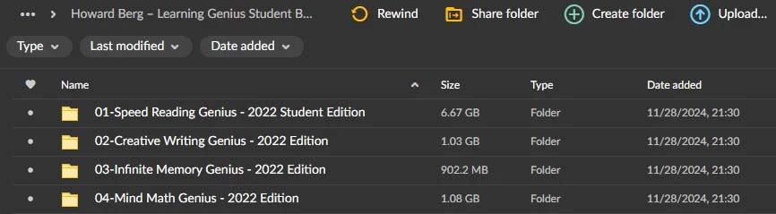 Howard Berg – Learning Genius Student Bundle Download